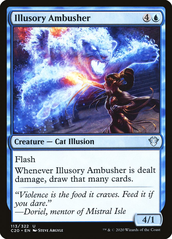 Magic | Illusory Ambusher [Commander 2020] | The Nerd Merchant