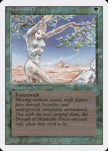 Magic | Shanodin Dryads [Revised Edition] | The Nerd Merchant
