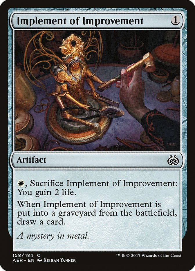 Magic | Implement of Improvement [Aether Revolt] | The Nerd Merchant