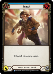 Flesh and Blood TCG | Snatch (Blue) [U-WTR169] (Welcome to Rathe Unlimited)  Unlimited Rainbow Foil | The Nerd Merchant