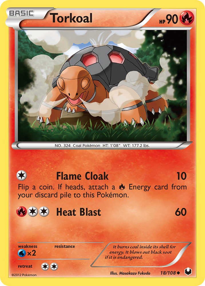 Pokemon | Torkoal (18/108) [Black & White: Dark Explorers] | The Nerd Merchant