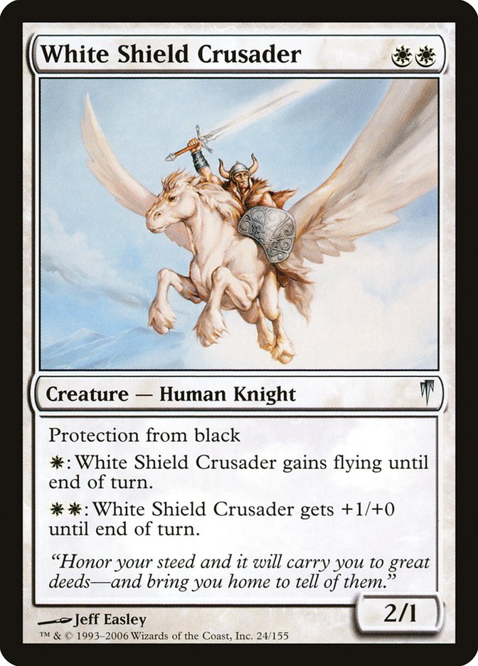 Magic | White Shield Crusader [Coldsnap] | The Nerd Merchant