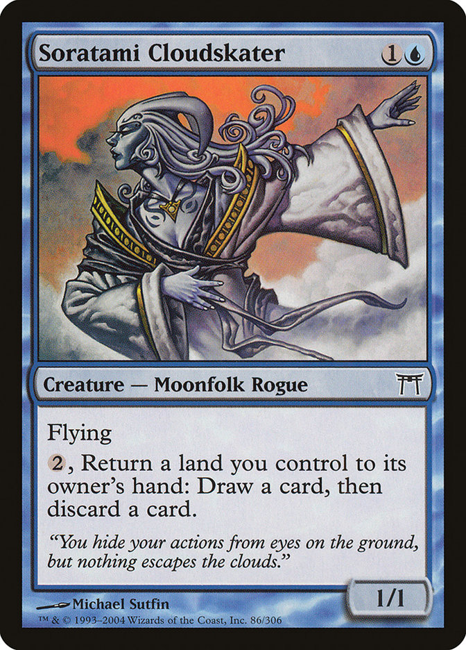 Magic | Soratami Cloudskater [Champions of Kamigawa] | The Nerd Merchant