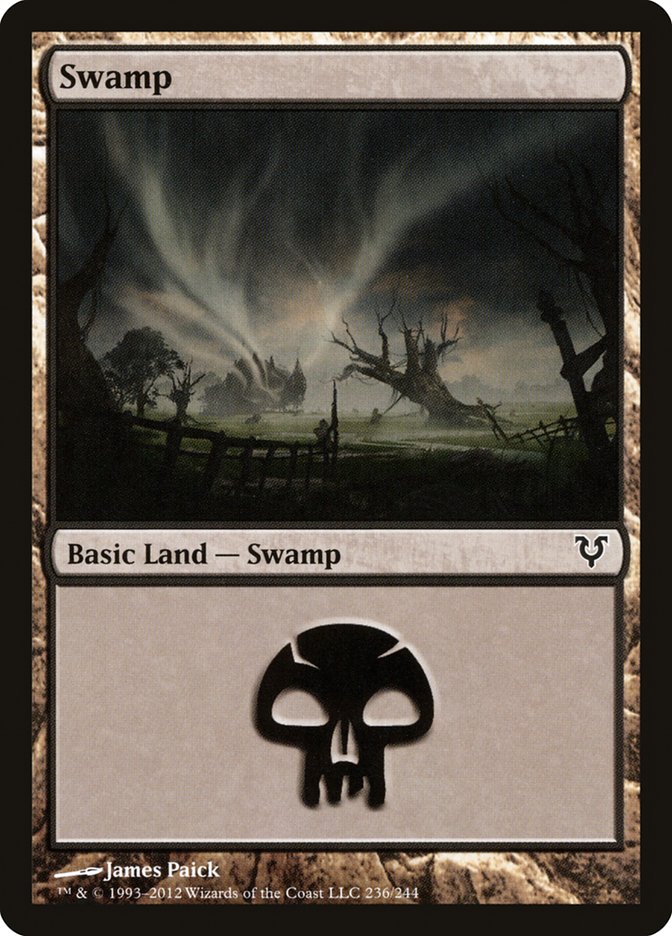 Magic | Swamp (236) [Avacyn Restored] | The Nerd Merchant