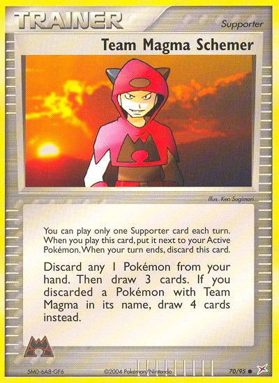 Pokemon | Team Magma Schemer (70/95) [EX: Team Magma vs Team Aqua] | The Nerd Merchant