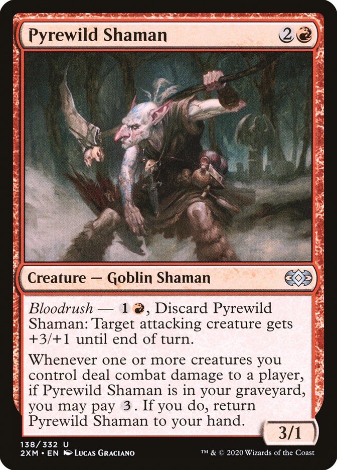 Magic | Pyrewild Shaman [Double Masters] | The Nerd Merchant