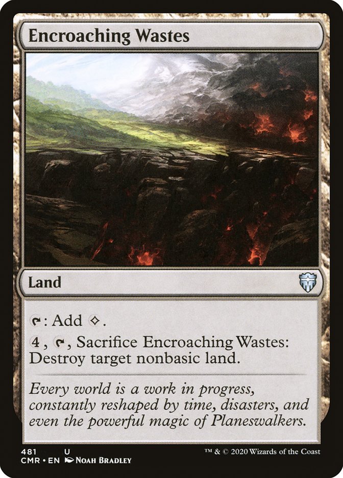 Magic | Encroaching Wastes [Commander Legends] | The Nerd Merchant
