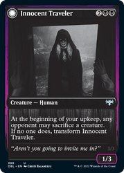 Magic | Innocent Traveler // Malicious Invader [Innistrad: Double Feature] | The Nerd Merchant