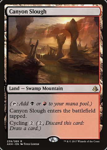 Magic | Canyon Slough [Amonkhet] | The Nerd Merchant