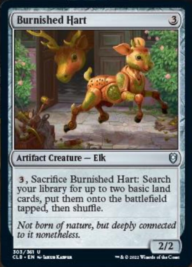 Magic | Burnished Hart [Commander Legends: Battle for Baldur's Gate] | The Nerd Merchant