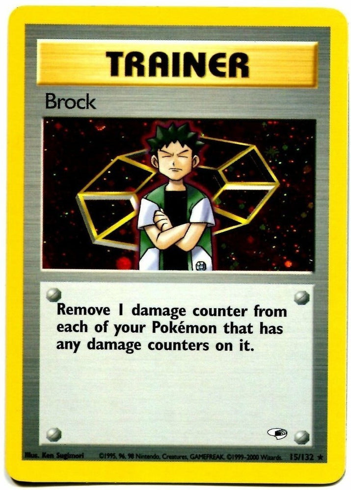 Pokemon | Brock (15/132) [Gym Heroes Unlimited] | The Nerd Merchant