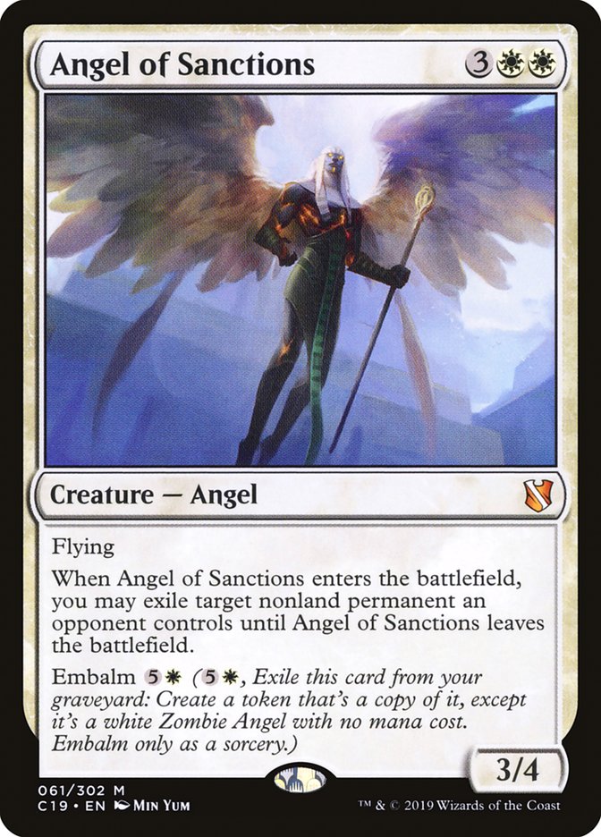 Magic | Angel of Sanctions [Commander 2019] | The Nerd Merchant