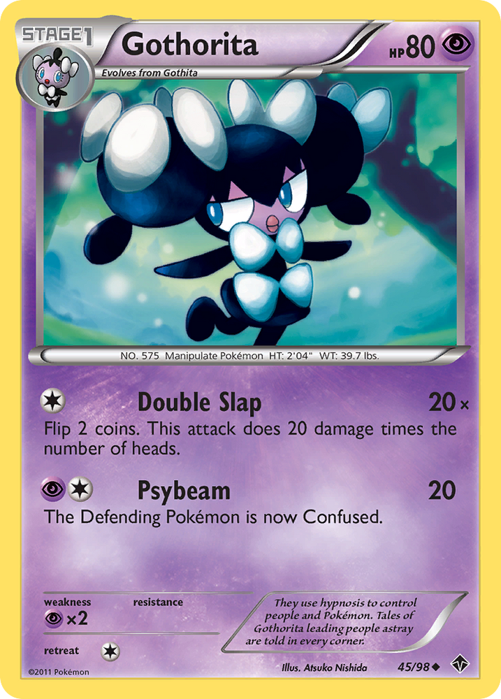 Pokemon | Gothorita (45/98) [Black & White: Emerging Powers] | The Nerd Merchant