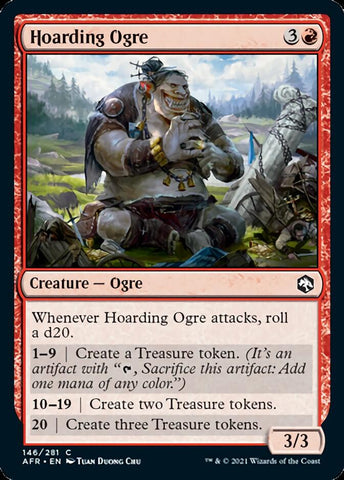 Magic | Hoarding Ogre [Dungeons & Dragons: Adventures in the Forgotten Realms] | The Nerd Merchant