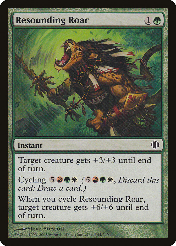 Magic | Resounding Roar [Shards of Alara] | The Nerd Merchant
