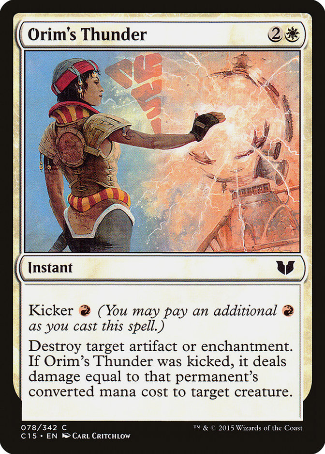 Magic | Orim's Thunder [Commander 2015] | The Nerd Merchant