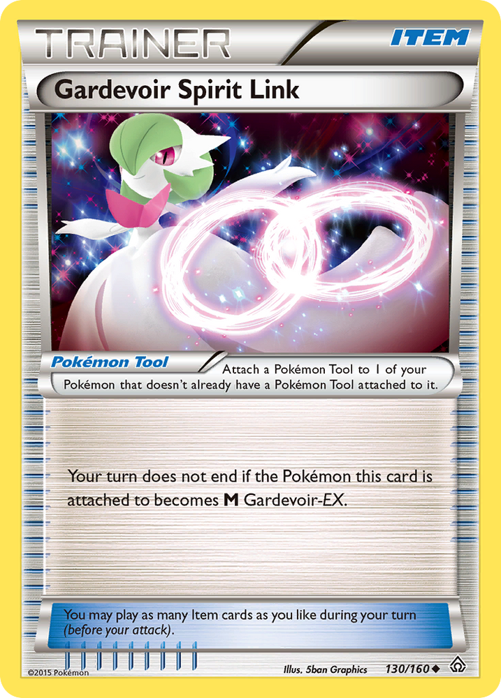 Pokemon | Gardevoir Spirit Link (130/160) [XY: Primal Clash] | The Nerd Merchant