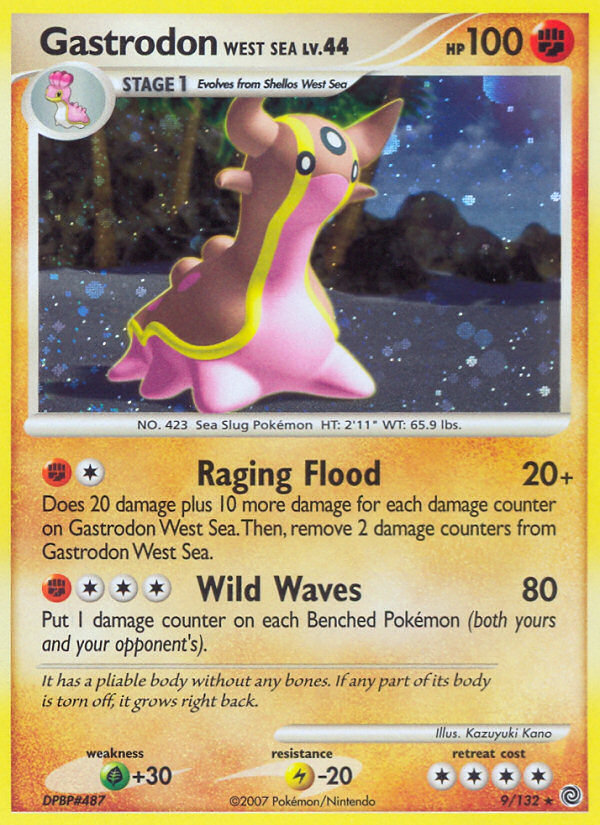 Pokemon | Gastrodon West Sea (9/132) [Diamond & Pearl: Secret Wonders] | The Nerd Merchant