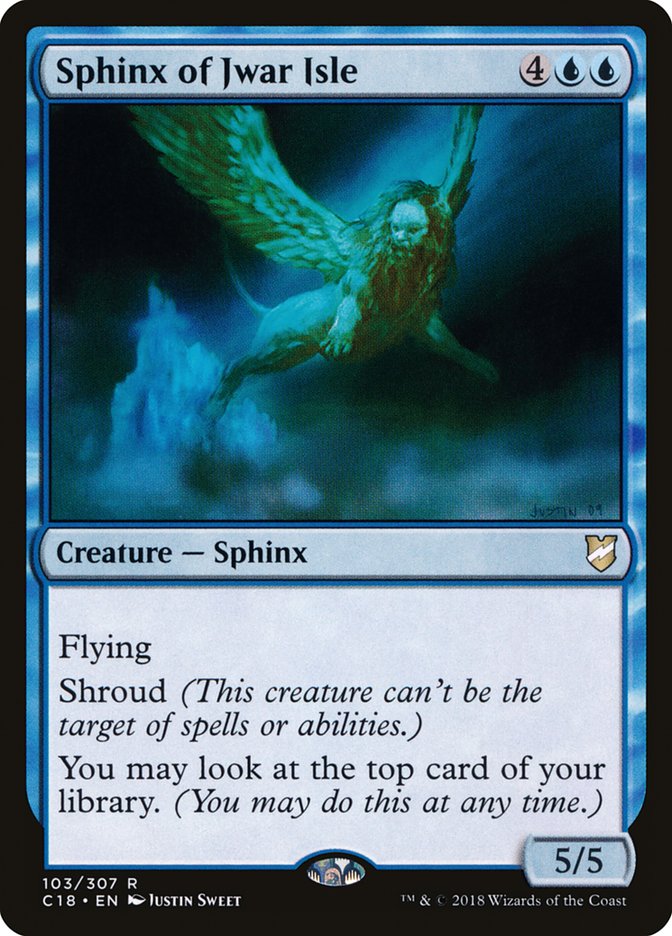 Magic | Sphinx of Jwar Isle [Commander 2018] | The Nerd Merchant