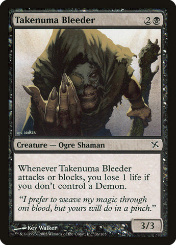Magic | Takenuma Bleeder [Betrayers of Kamigawa] | The Nerd Merchant