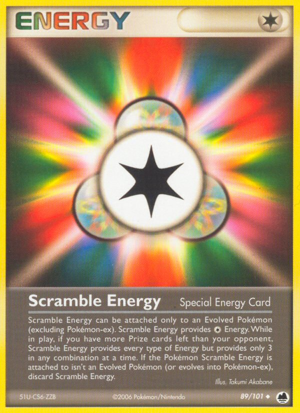 Pokemon | Scramble Energy (89/101) [EX: Dragon Frontiers] | The Nerd Merchant