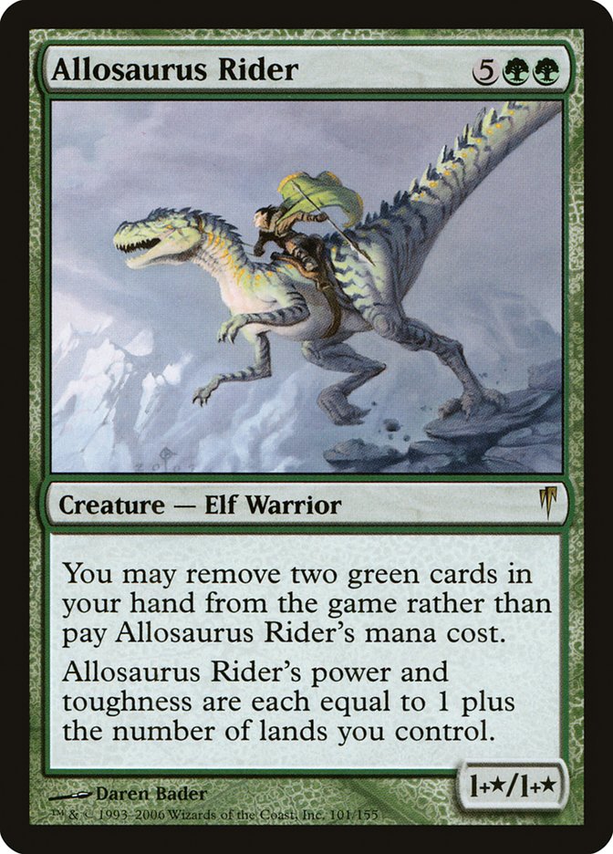 Magic | Allosaurus Rider [Coldsnap] | The Nerd Merchant