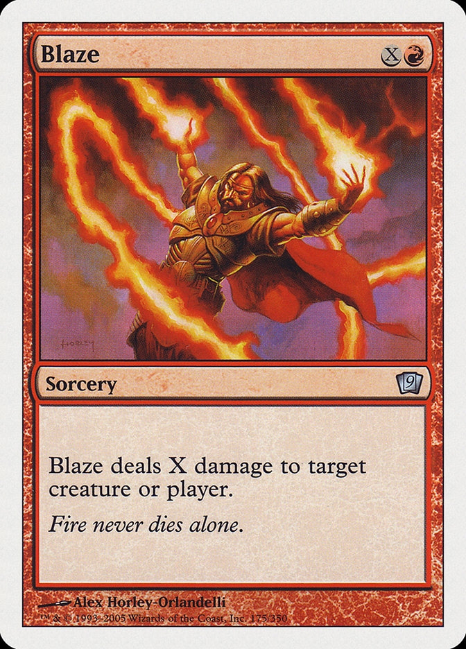 Magic | Blaze [Ninth Edition] | The Nerd Merchant