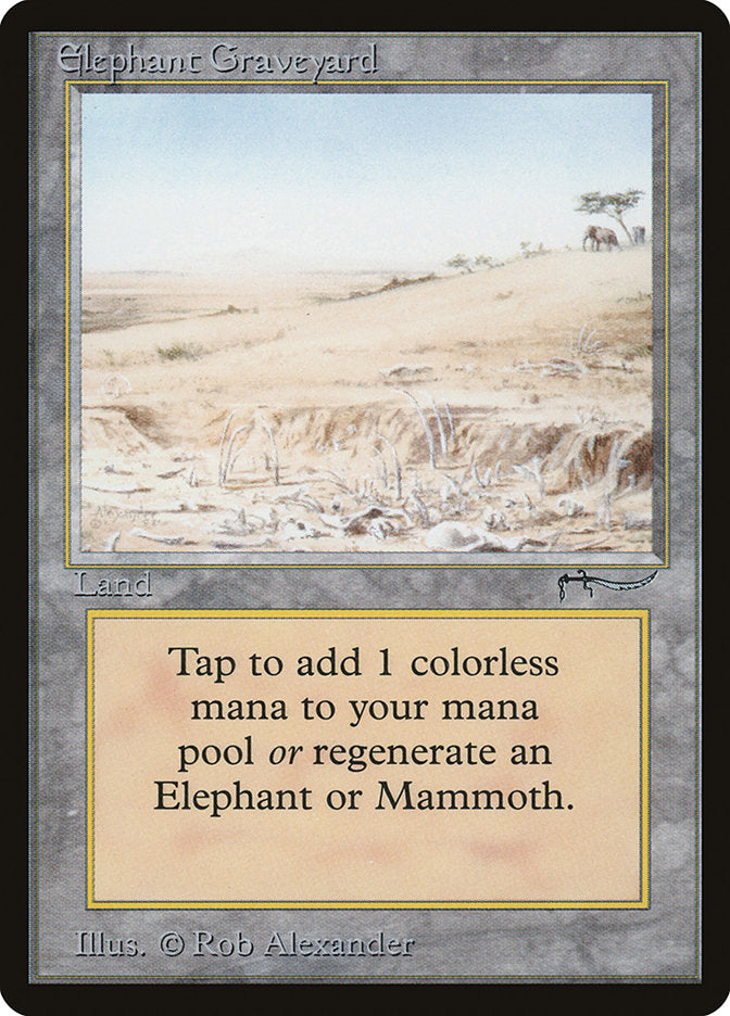 Magic | Elephant Graveyard [Arabian Nights] | The Nerd Merchant