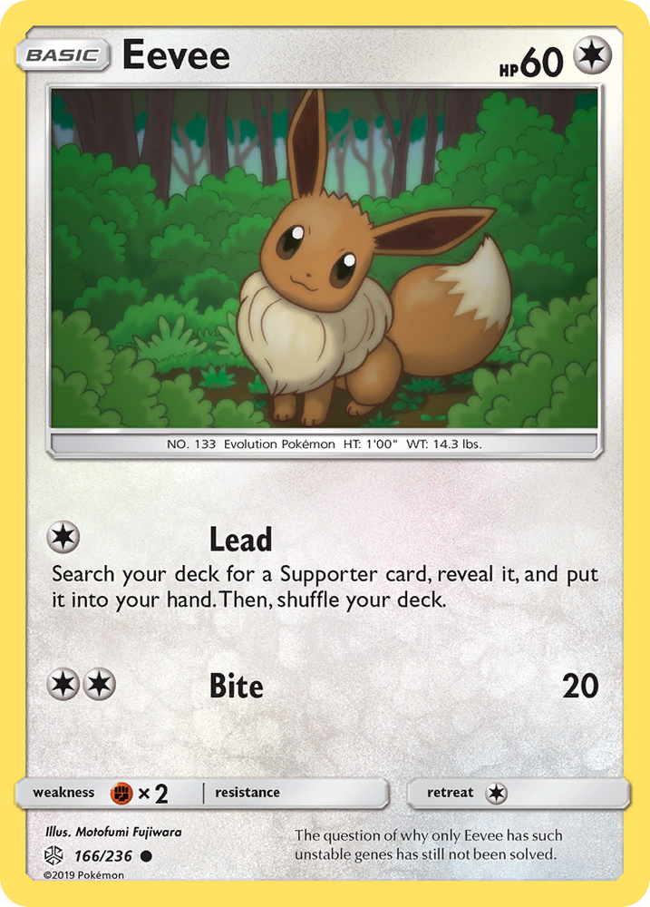 Pokemon| Eevee (166/236) [Sun & Moon: Cosmic Eclipse] | The Nerd Merchant