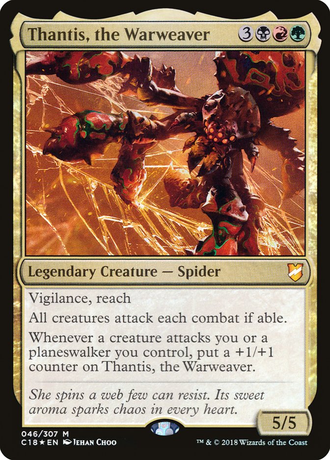 Magic | Thantis, the Warweaver [Commander 2018] | The Nerd Merchant