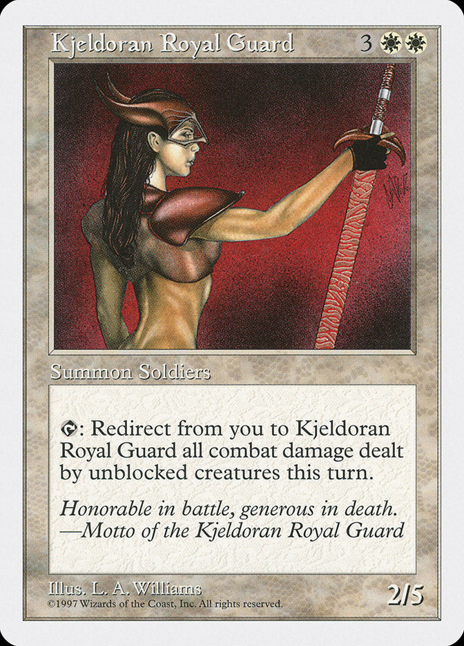 Magic | Kjeldoran Royal Guard [Fifth Edition] | The Nerd Merchant