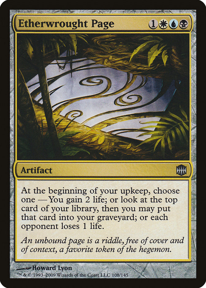 Magic | Etherwrought Page [Alara Reborn] | The Nerd Merchant