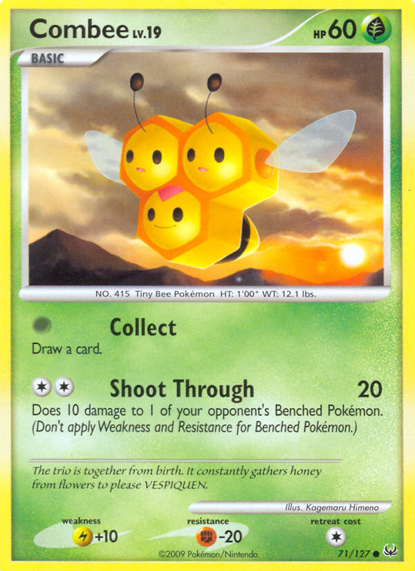Pokemon | Combee (71/127) [Platinum: Base Set] | The Nerd Merchant