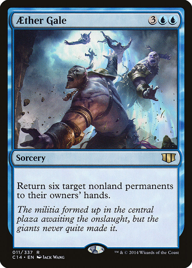 Magic | Aether Gale [Commander 2014] | The Nerd Merchant