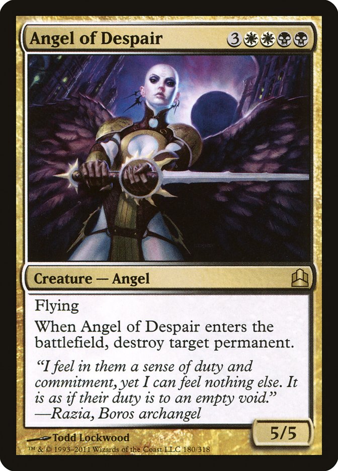 Magic | Angel of Despair [Commander 2011] | The Nerd Merchant