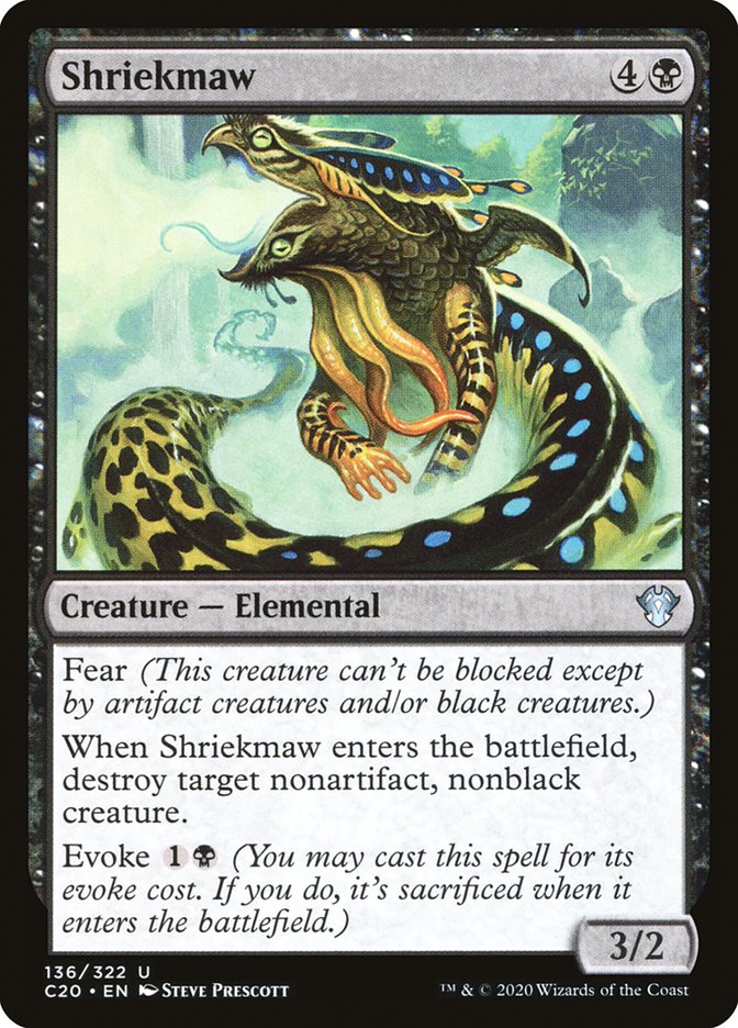 Magic | Shriekmaw [Commander 2020] | The Nerd Merchant