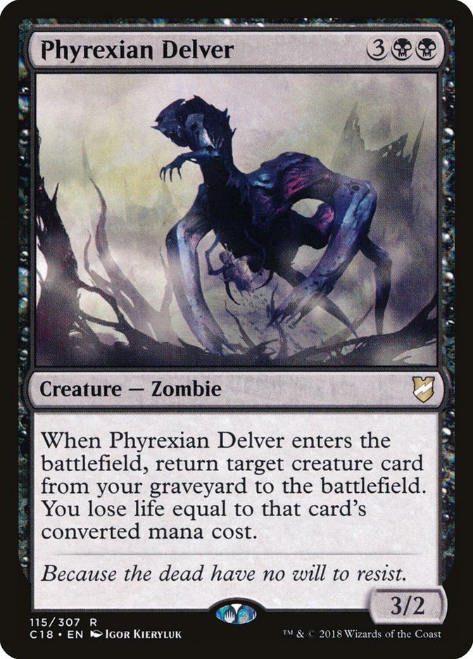 Magic | Phyrexian Delver [Commander 2018] | The Nerd Merchant