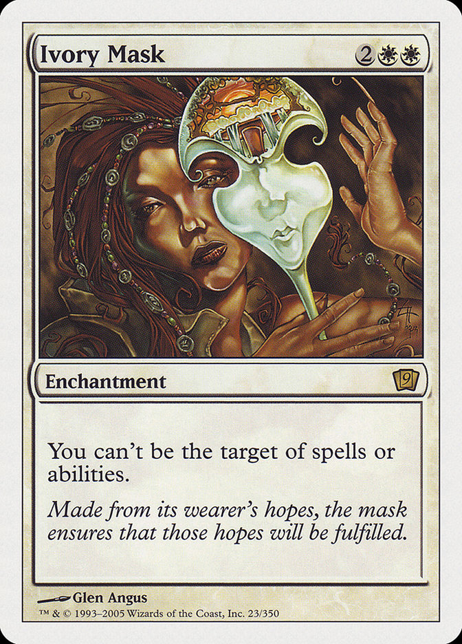 Magic | Ivory Mask [Ninth Edition] | The Nerd Merchant