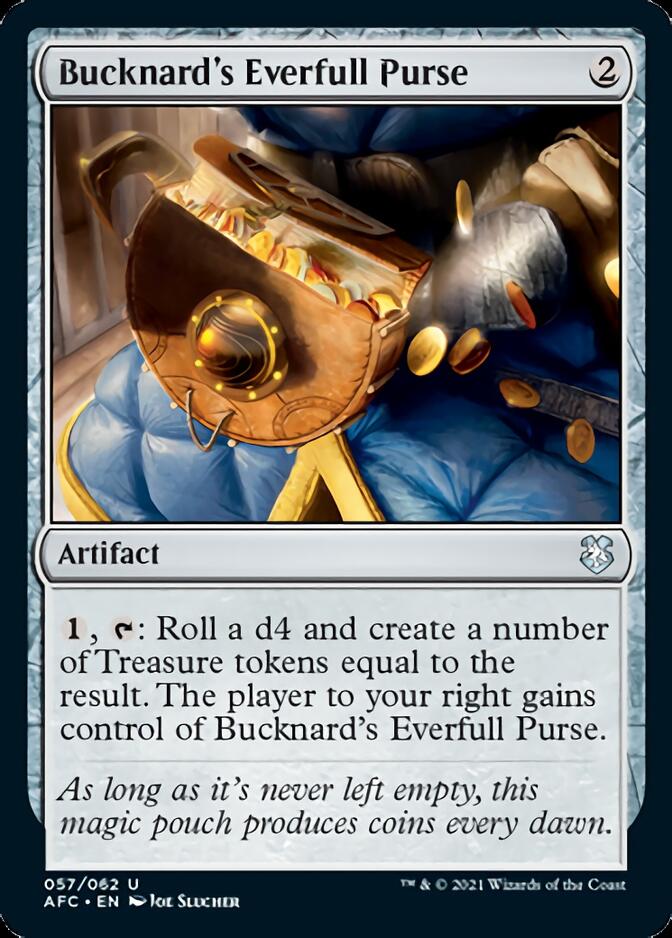 Magic | Bucknard's Everfull Purse [Dungeons & Dragons: Adventures in the Forgotten Realms Commander] | The Nerd Merchant