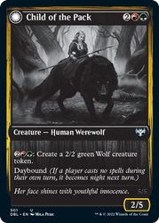Magic | Child of the Pack // Savage Packmate [Innistrad: Double Feature] | The Nerd Merchant