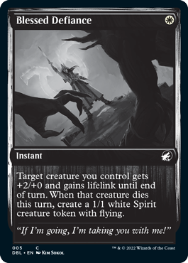 Magic | Blessed Defiance [Innistrad: Double Feature] | The Nerd Merchant