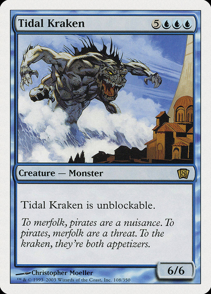 Magic | Tidal Kraken [Eighth Edition] | The Nerd Merchant