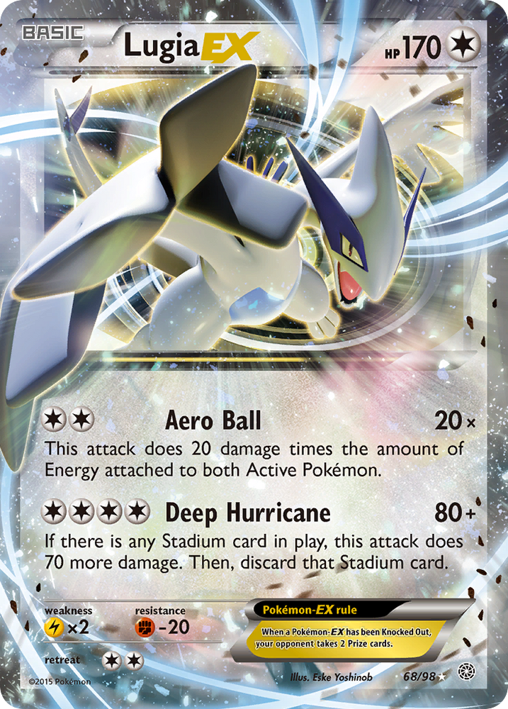 Pokemon | Lugia EX (68/98) [XY: Ancient Origins] | The Nerd Merchant
