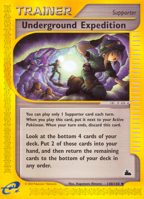 Pokemon | Underground Expedition (140/144) [Skyridge] | The Nerd Merchant