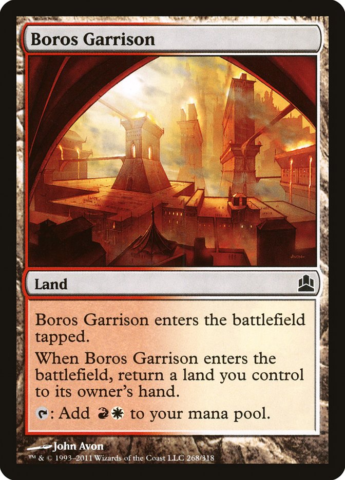 Magic | Boros Garrison [Commander 2011] | The Nerd Merchant