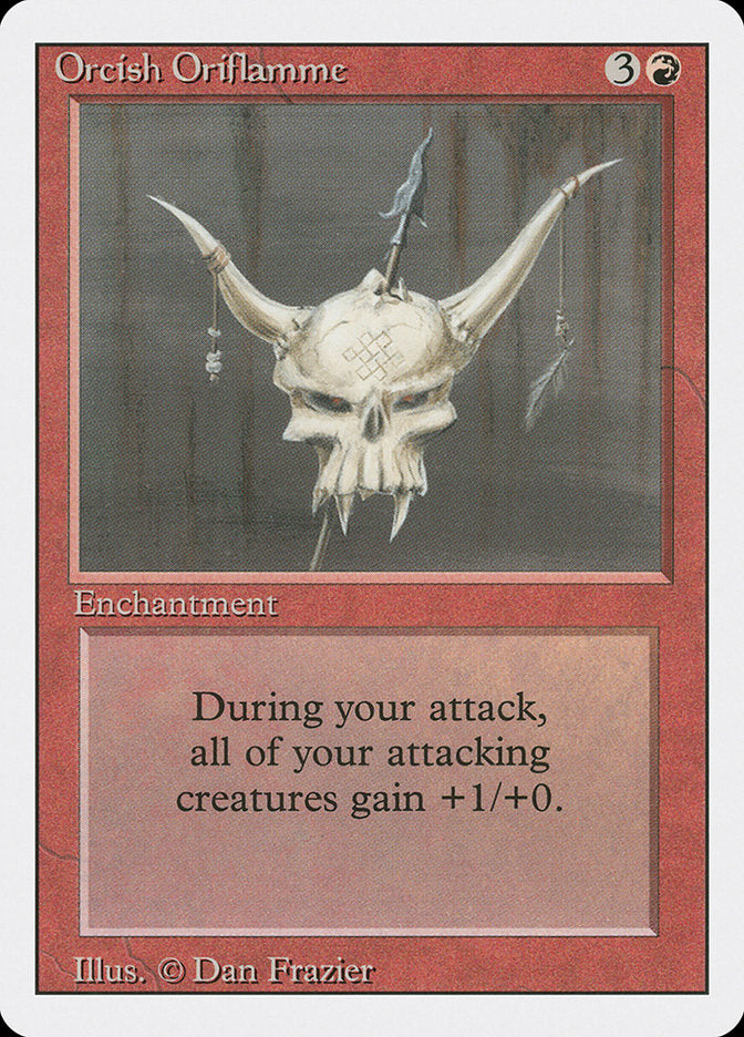 Magic | Orcish Oriflamme [Revised Edition] | The Nerd Merchant