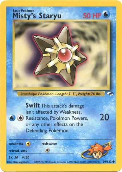 Pokemon | Misty's Staryu (90/132) [Gym Heroes Unlimited] | The Nerd Merchant