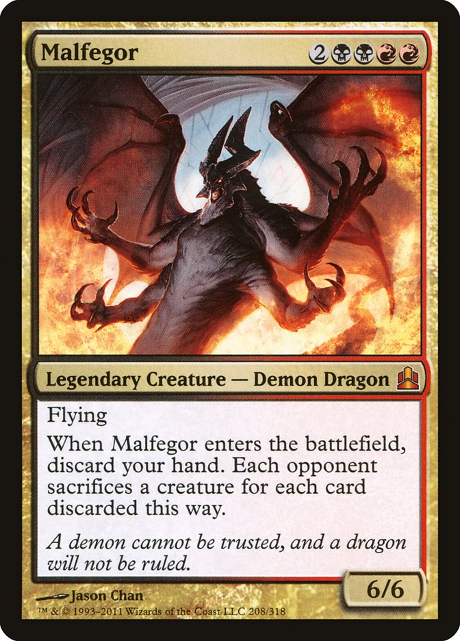 Magic | Malfegor [Commander 2011] | The Nerd Merchant