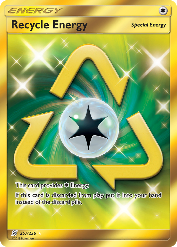 Pokemon | Recycle Energy (257/236) [Sun & Moon: Unified Minds] | The Nerd Merchant