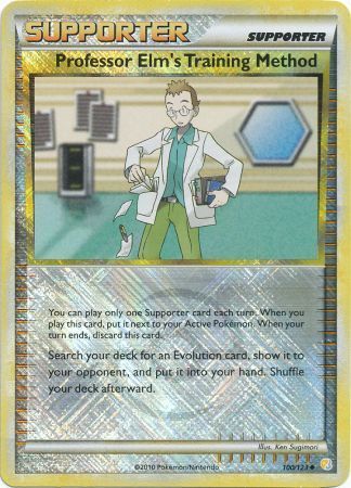 Pokemon | Professor Elm's Training Method (100/123) (League Promo) [HeartGold & SoulSilver: Base Set] | The Nerd Merchant